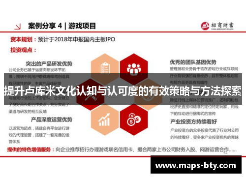 提升卢库米文化认知与认可度的有效策略与方法探索