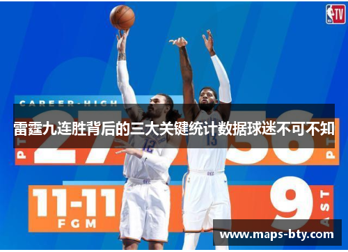 雷霆九连胜背后的三大关键统计数据球迷不可不知 雷霆九连胜背后的三大关键统计数据球迷不可不知